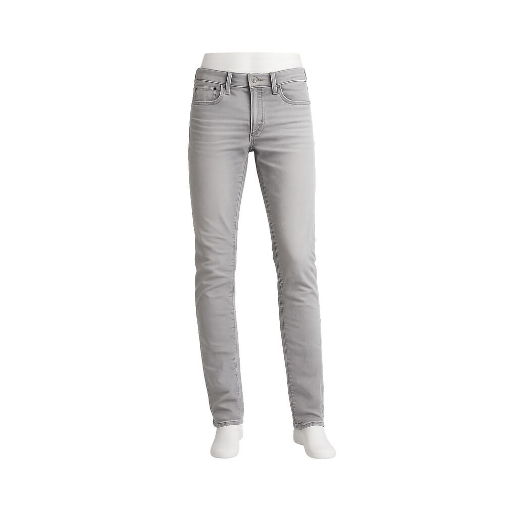 American Eagle Men’s Next Level Flex Skinny Jeans – Light Grey – Size 29x30